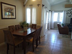 Dining - PERIWINKLE | Charming Caribbean Home | Steps to the World's Best Beach (Leeward Settlement)