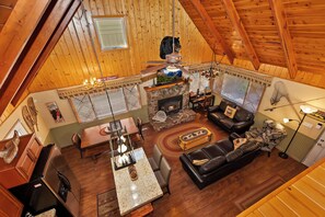 Smart TV, fireplace, video games, Netflix