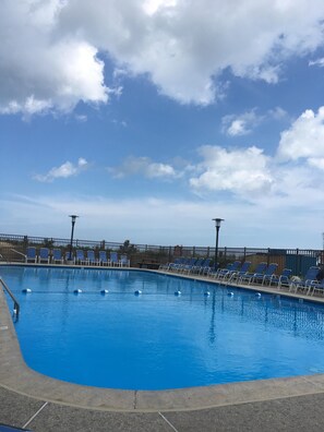 Alberca al aire libre 