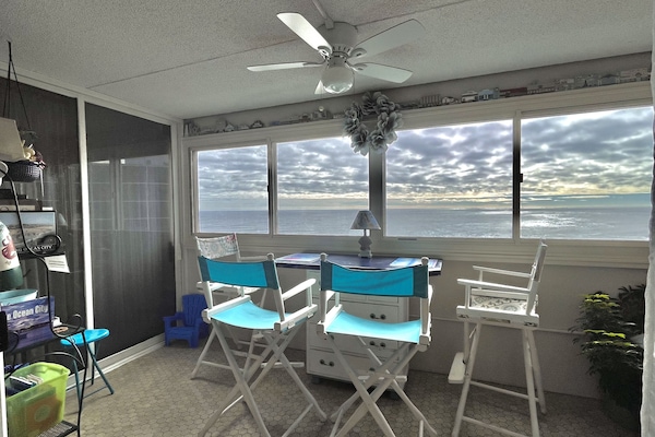 OPEN THE WINDOWS WIDE-Let the ocean in ~ enter from primary bedroom