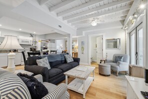 Smart TV, DVD player, books