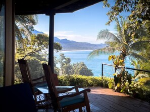 Terrace/patio - Ocean Front Escape with Amazing Sunset Views Short and Long Term rentals (Puerto Cito)