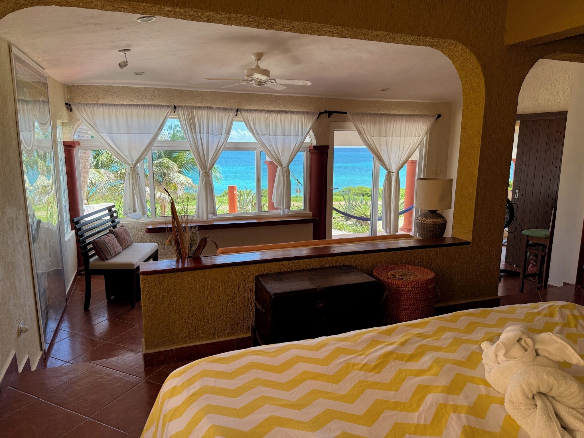 4 bedrooms, in-room safe, iron/ironing board, travel crib