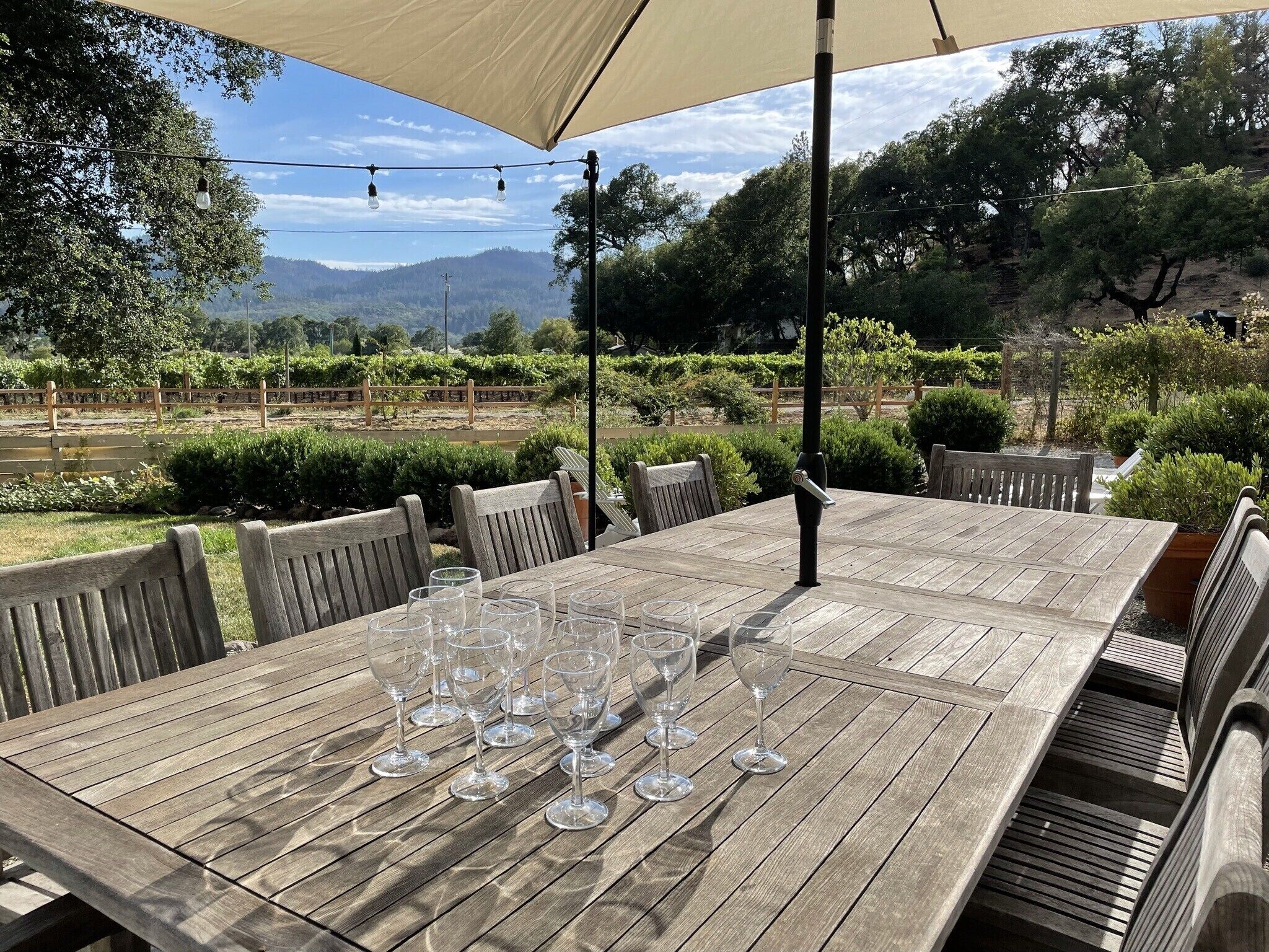 Outdoor dining
