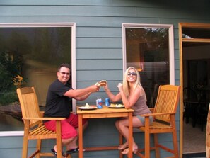 Restauration en plein air