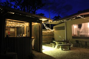 Terrace/patio - Boongarrie Luxury Tent (Flaxman Valley)