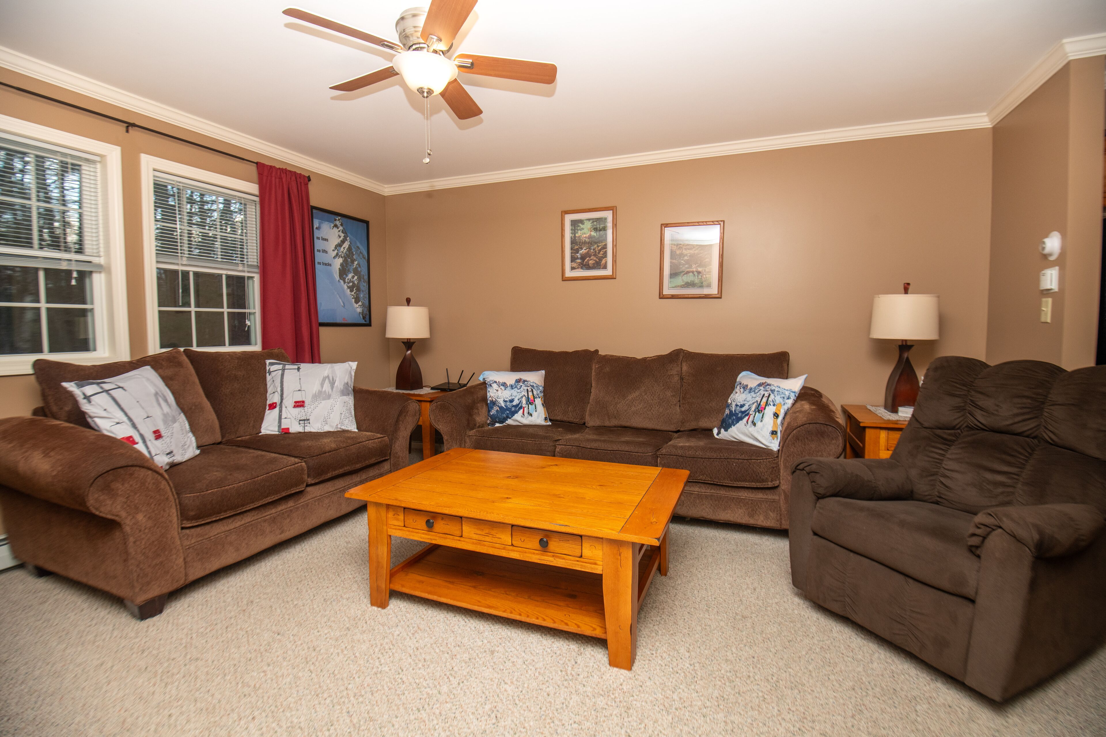 Clean, 2 bedroom style townhouse units located only 1 1/4 miles from MT Snow #21