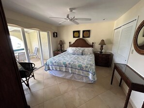2 bedrooms, in-room safe, iron/ironing board, travel cot