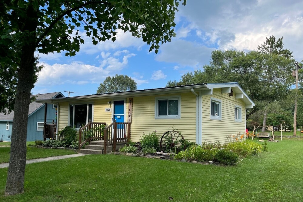 Get away from it all and relax with a view of Lake Huron in Downtown Port Austin