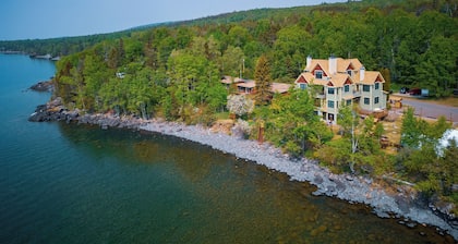 The Inn at Croftville Road Cottages #5. On the Shore of Lake Superior.