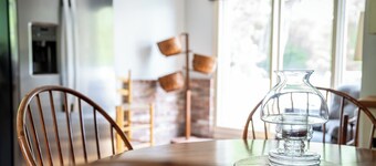 Geräumiges Anwesen mit Blick auf den Mtn! Private Einstellung, gutes Essen !!