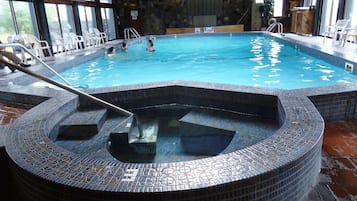Indoor pool, outdoor pool