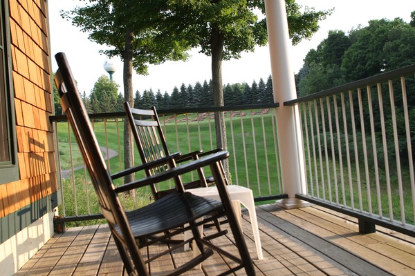 Large Private deck