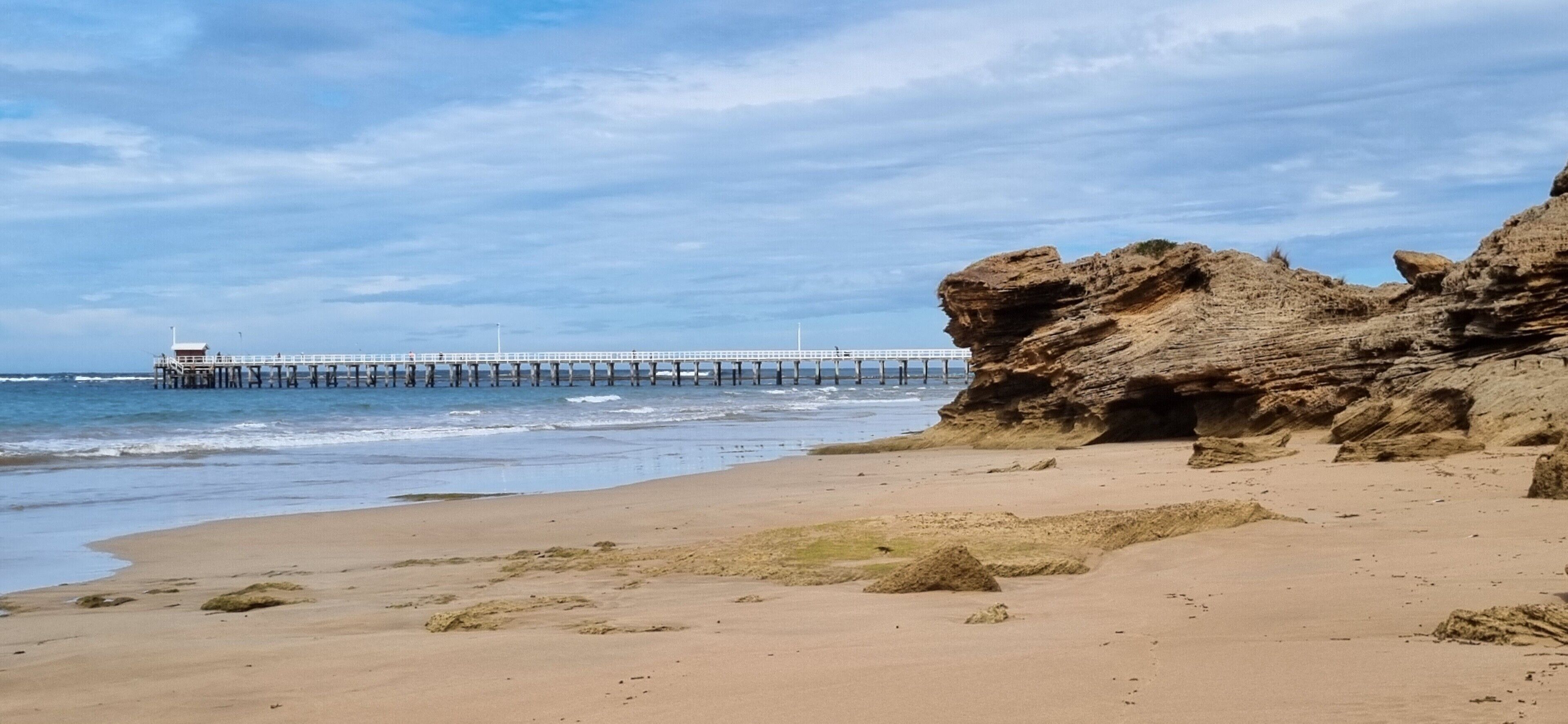Plage à proximité, chaises longues
