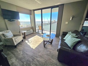 TV, DVD player, table tennis, books