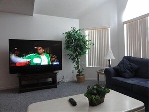 Televisión y reproductor de DVD 