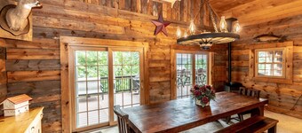 Luxurious Log Cabin in Woods on Keuka Lake w Prvt Dock & Lake Front