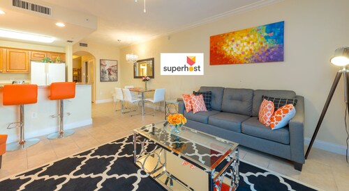 Vue sensationnelle sur l'eau 1 Mile à Disney Superbe emplacement récemment rénové