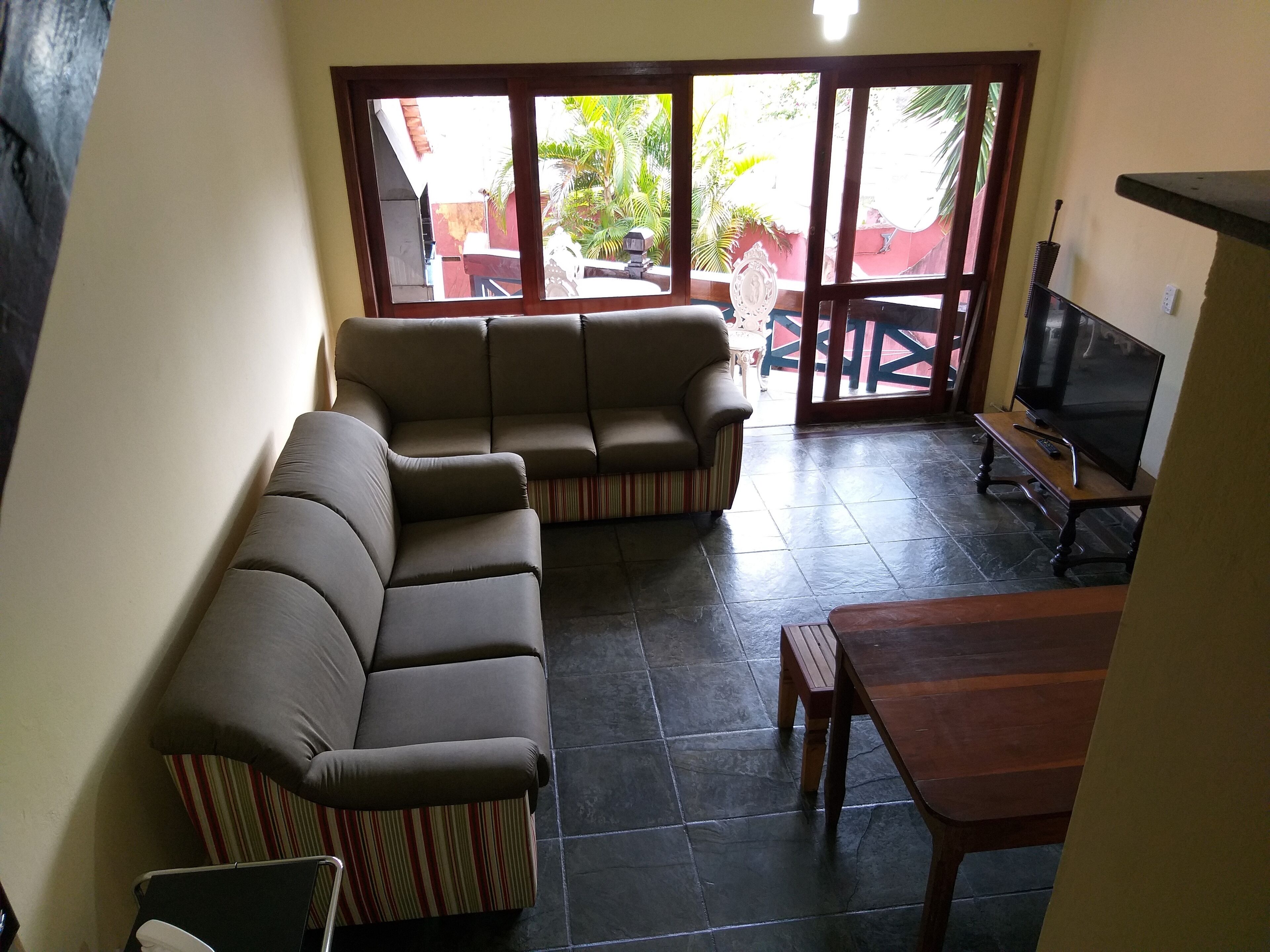 Comfortable house facing the sea in a gated community with pool