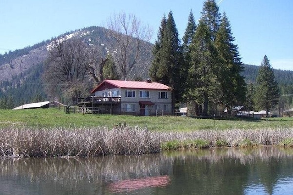 Beautiful home right on the Upper Fall River