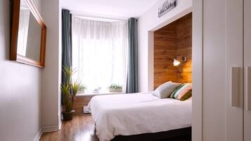 3 chambres, fer et planche Ă repasser, Wi-Fi, draps fournis