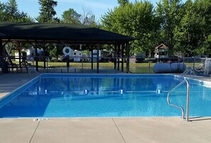 Außenpool, beheizter Pool