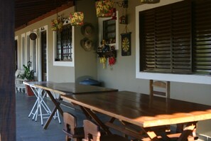 Opções para refeição ao ar livre