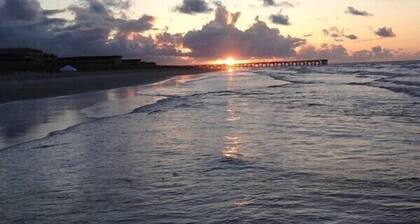 A traditional beach house located near historic downtown Charleston