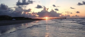 A traditional beach house located near historic downtown Charleston