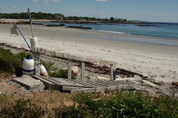 Walk directly onto private beach