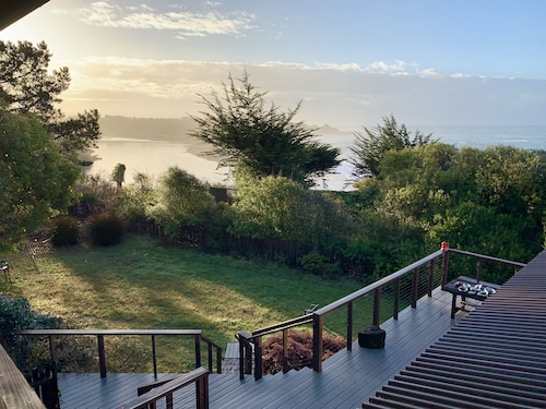 Ocean & River View Kloori Free Hot Tub & Cold Plunge Kävele Town Dog Friendlyiin