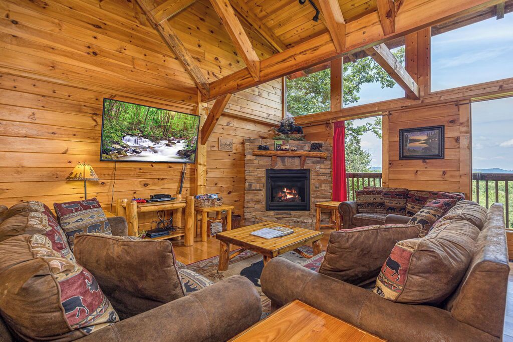 Smart-TV, Kamin, Videospiele, DVD-Player