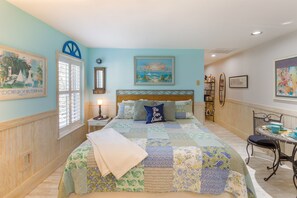 1 bedroom, iron/ironing board, internet, bed sheets