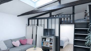 2 slaapkamers, een strijkplank/strijkijzer, gratis wifi, beddengoed