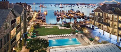 Piscine couverte, piscine chauffée