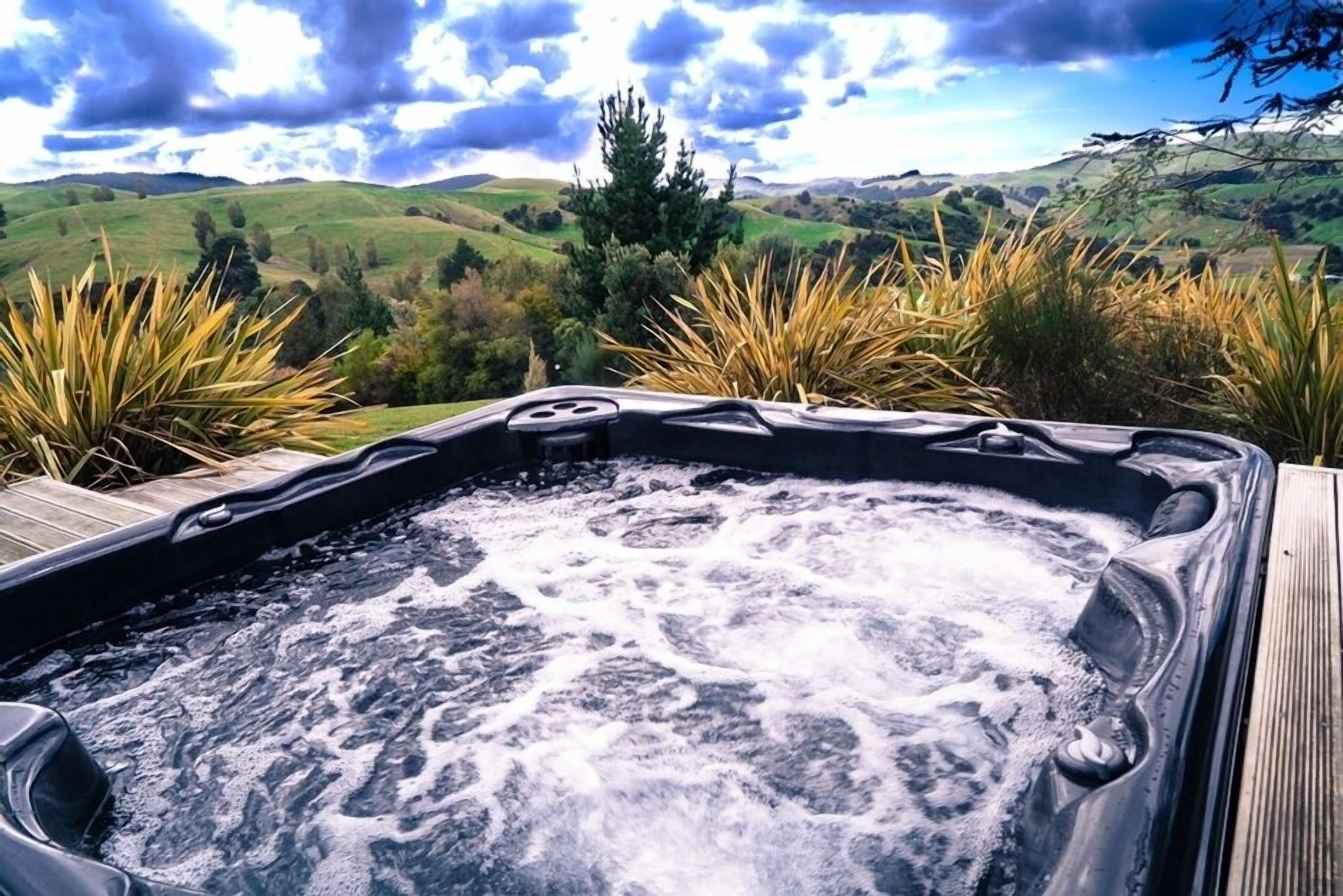 Bain à remous extérieur