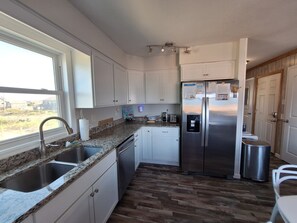 Fridge, microwave, oven, stovetop - Right on the Beach and Dog Friendly! (Kitty Hawk)