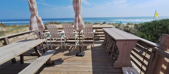 Right on the Beach and Dog Friendly!