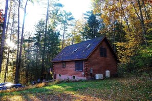 Exterior - Beautiful Log House In Bolton  In Lake George Paradise! Dog friendly! (bolton landing)