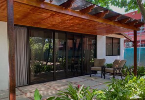 Façade de l’hébergement