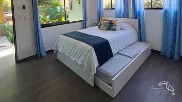 Family Apartment, Multiple Beds, Non Smoking, Pool View | 1 bedroom, in-room safe, individually decorated, individually furnished