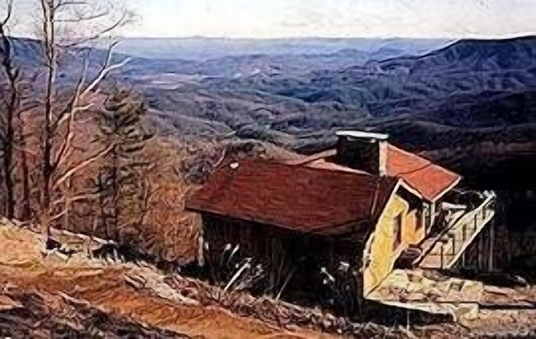 The Perch Cabin with Hot tub.  Uncomparible  Panoramic view!!