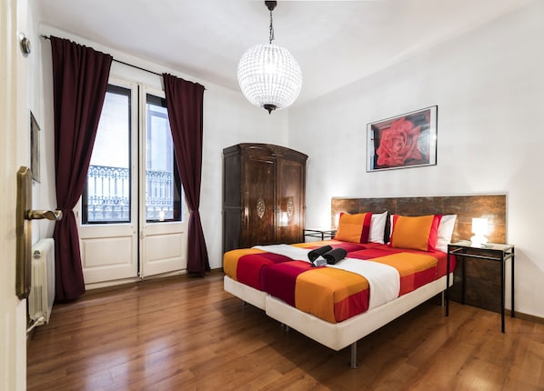 3 bedrooms, iron/ironing board, travel cot, WiFi