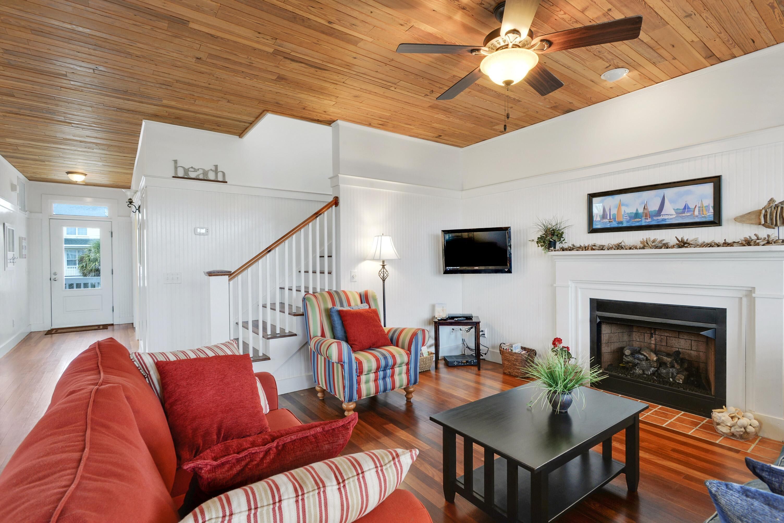 Updated and upgraded! Ceiling fans in all bedrooms, WiFi, and hammock!