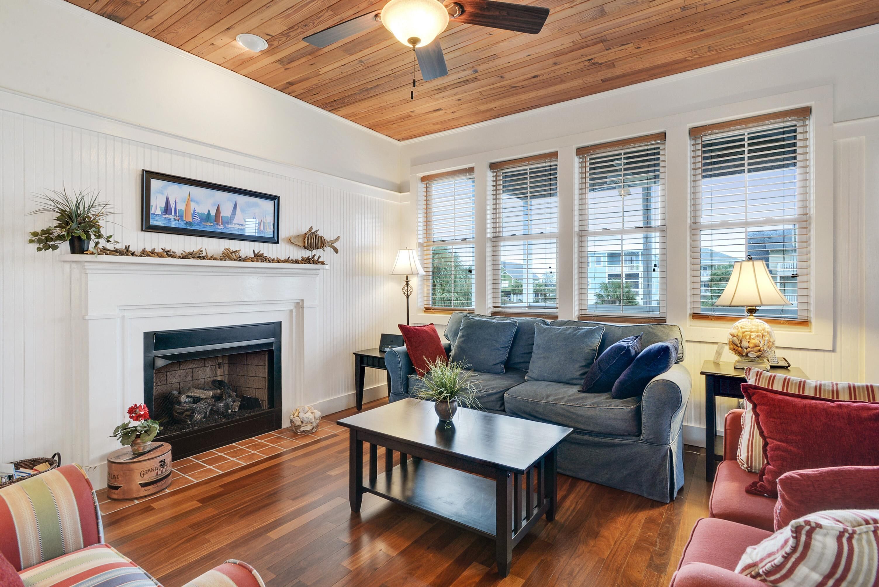 Updated and upgraded! Ceiling fans in all bedrooms, WiFi, and hammock!