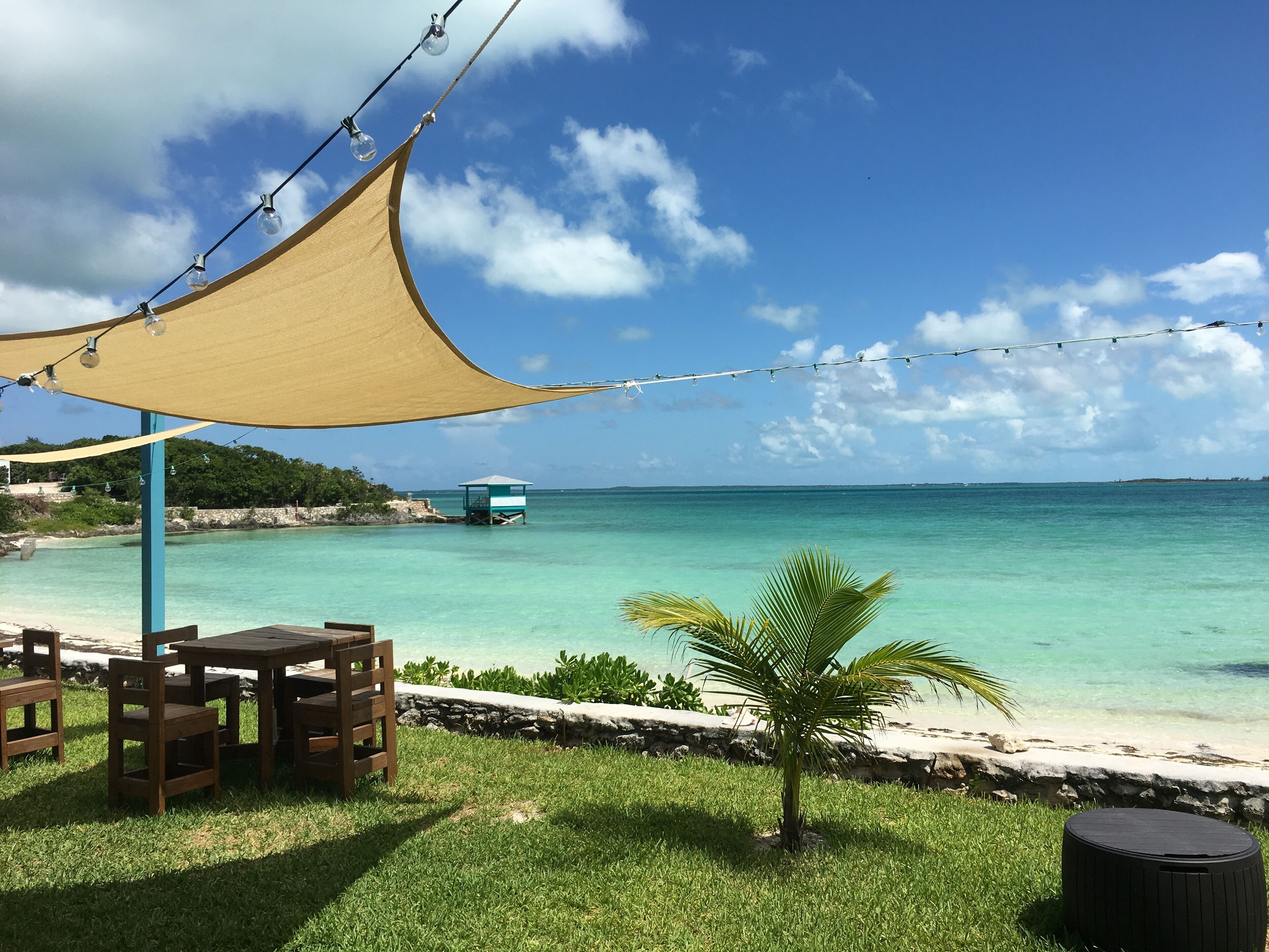 At the Sands Bar, on Russel island
