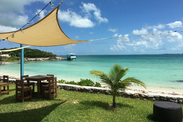 At the Sands Bar, on Russel island