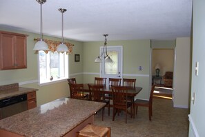 Dining - Charming home on Montsweag Bay.  (Woolwich)