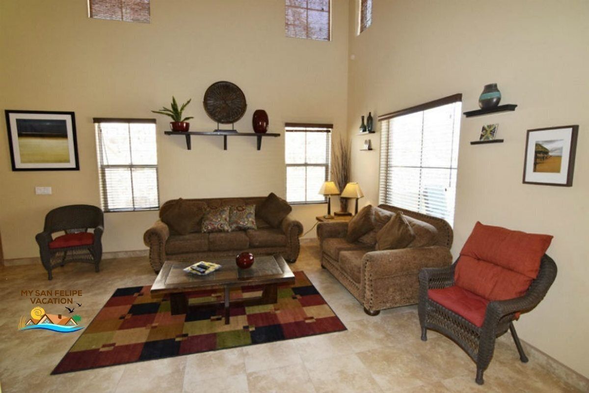 Very relaxing San Felipe Vacation Home with New Decor and Upscale Amenities