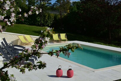 Hermosa casa de campo en 7ha, piscina privada climatizada